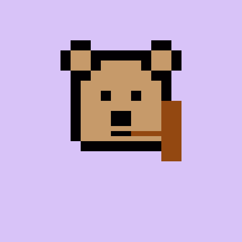 Pixel Bear #484