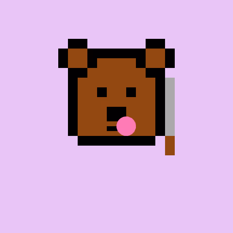 Pixel Bear #39864