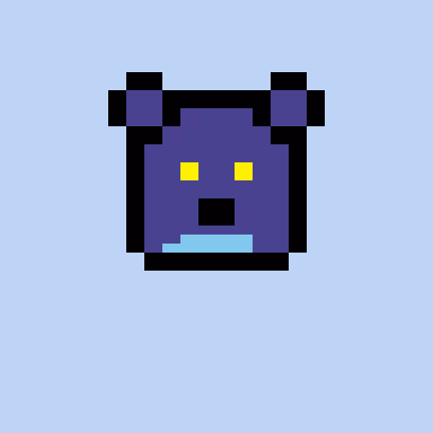 Pixel Bear #70749
