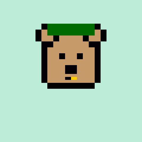 Pixel Bear #13076