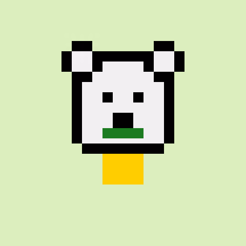 Pixel Bear #69331