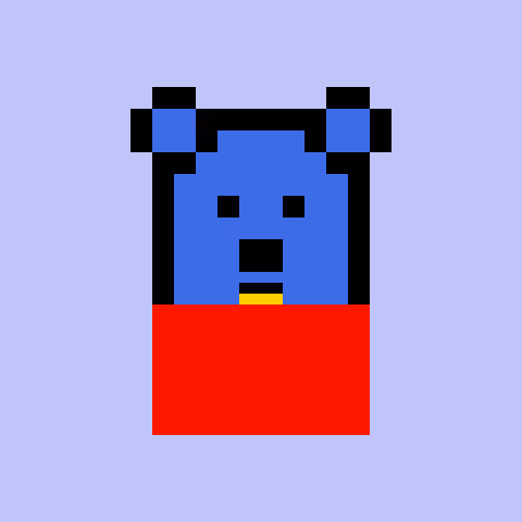Pixel Bear #73483