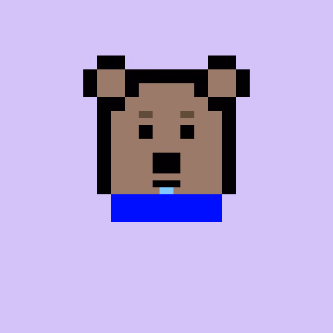 Pixel Bear #9642