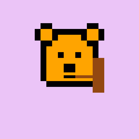 Pixel Bear #34588