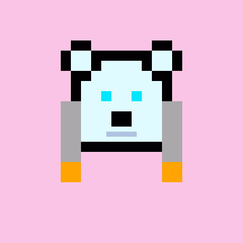 Pixel Bear #18352