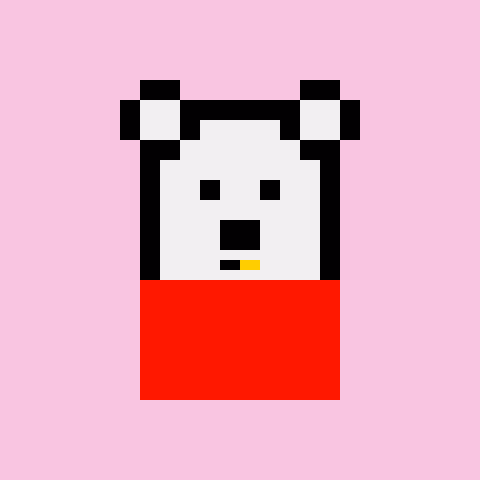 Pixel Bear #23251