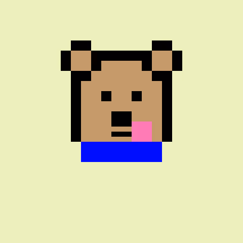 Pixel Bear #3270