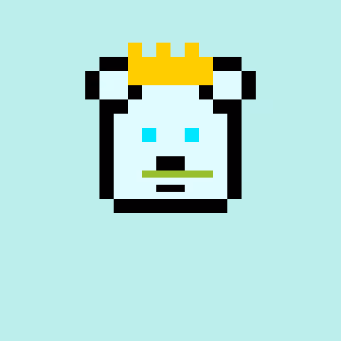 Pixel Bear #34363