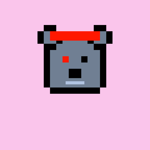 Pixel Bear #52816