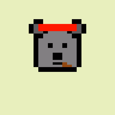 Pixel Bear #2211