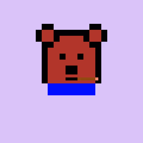 Pixel Bear #38583