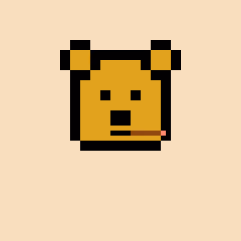 Pixel Bear #51417