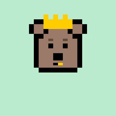 Pixel Bear #48896