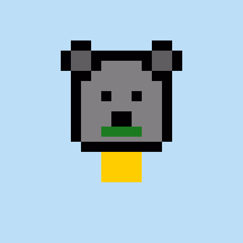 Pixel Bear #6510