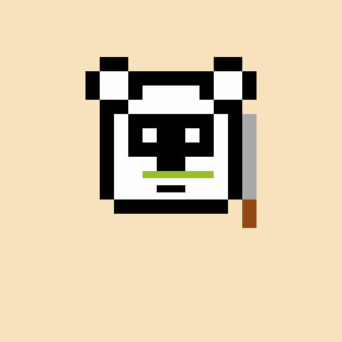 Pixel Bear #14444