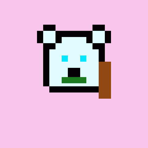 Pixel Bear #16166