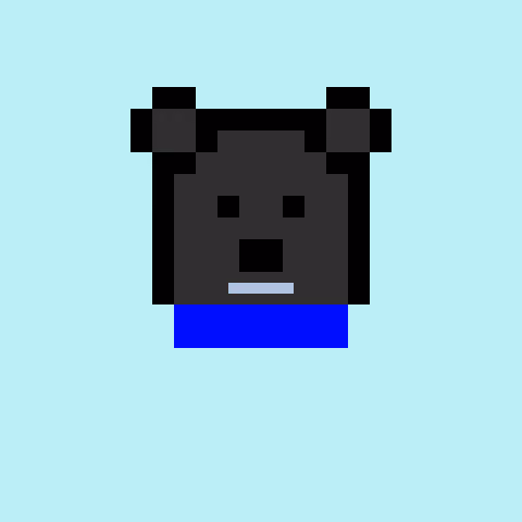 Pixel Bear #51899