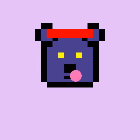 Pixel Bear #54434