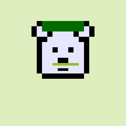 Pixel Bear #27649