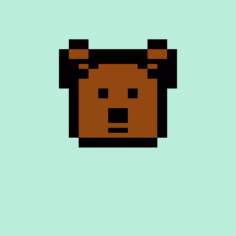 Pixel Bear #5544