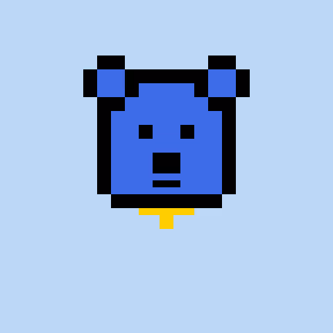 Pixel Bear #75449