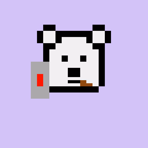Pixel Bear #55779