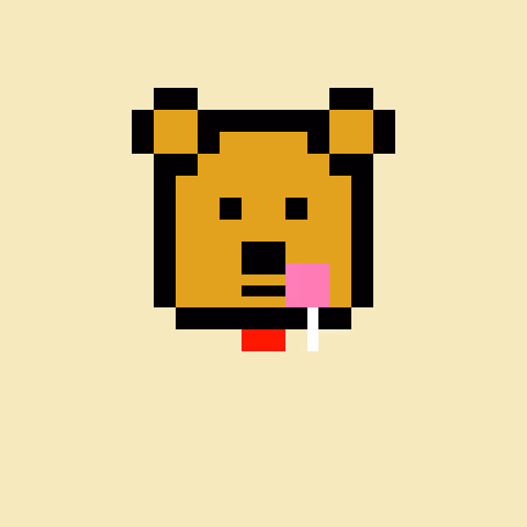 Pixel Bear #322
