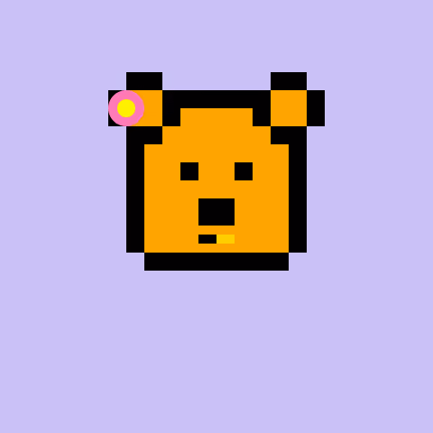 Pixel Bear #10218
