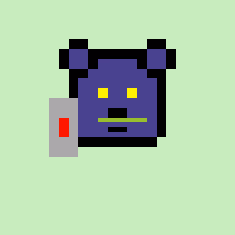 Pixel Bear #55165