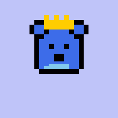Pixel Bear #35854