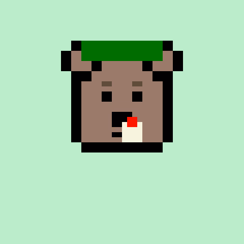 Pixel Bear #18512
