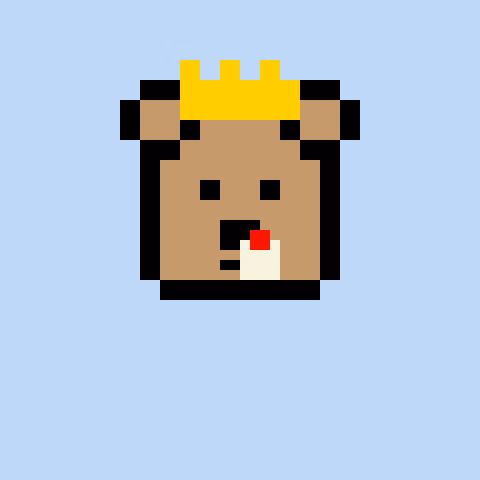 Pixel Bear #3937