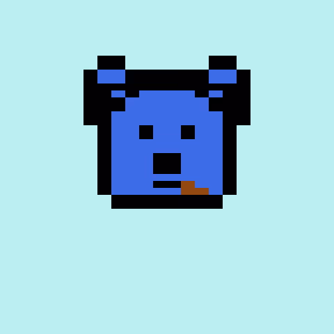 Pixel Bear #59934
