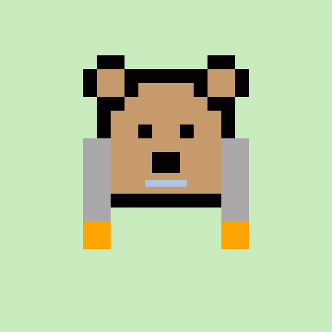 Pixel Bear #20731