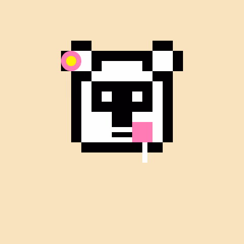 Pixel Bear #32241