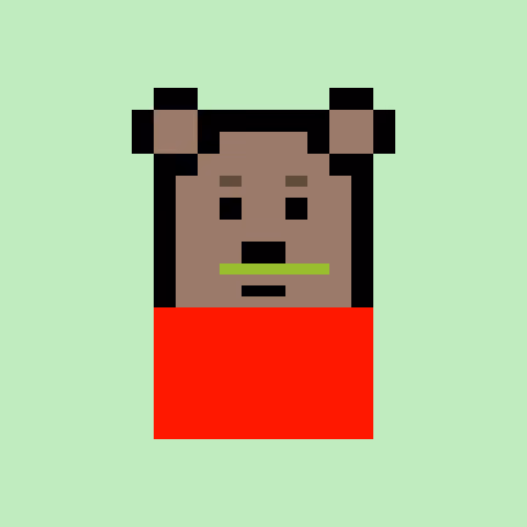 Pixel Bear #39318