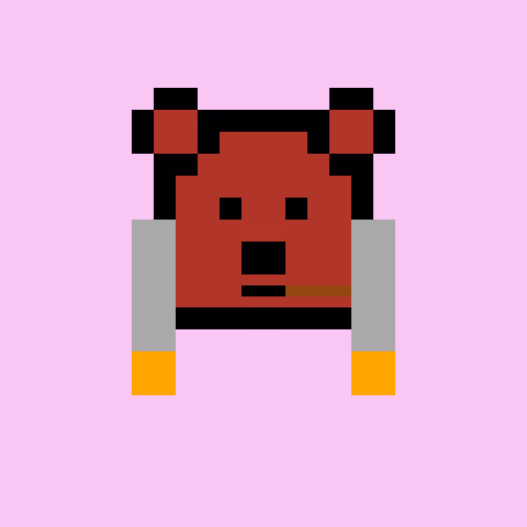 Pixel Bear #53265