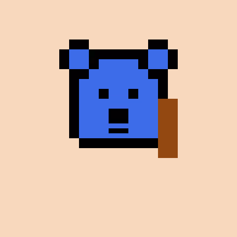 Pixel Bear #15044
