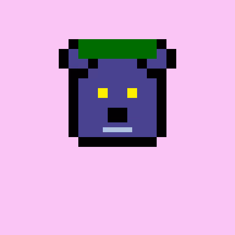 Pixel Bear #59312