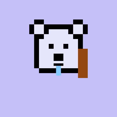 Pixel Bear #75684