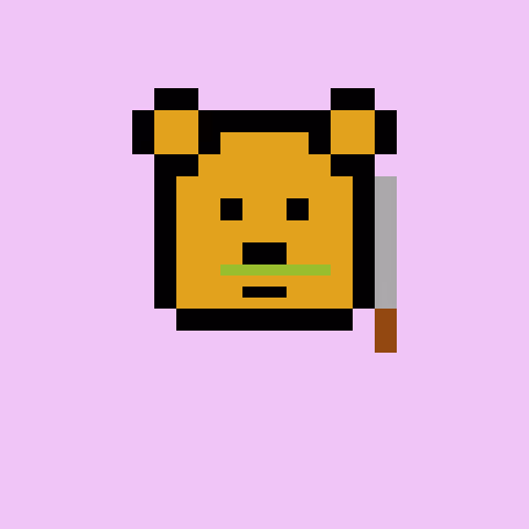 Pixel Bear #35782