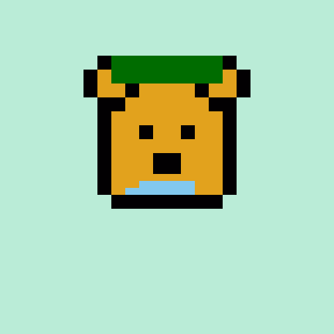 Pixel Bear #48642