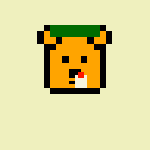 Pixel Bear #73528