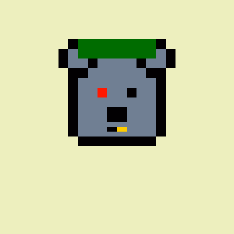 Pixel Bear #78475