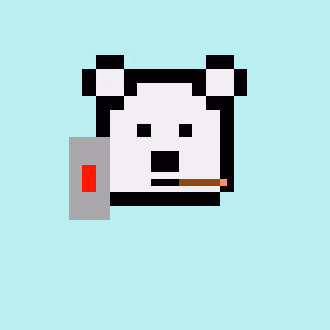 Pixel Bear #66650
