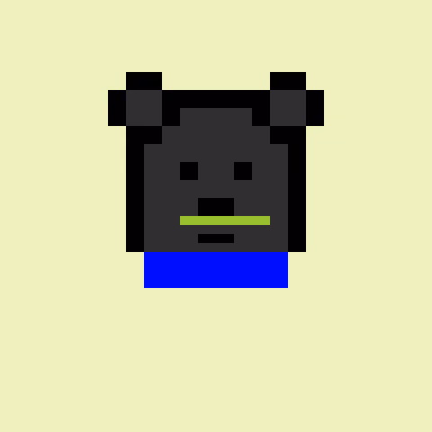 Pixel Bear #23171