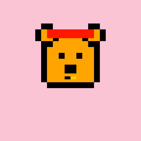 Pixel Bear #439