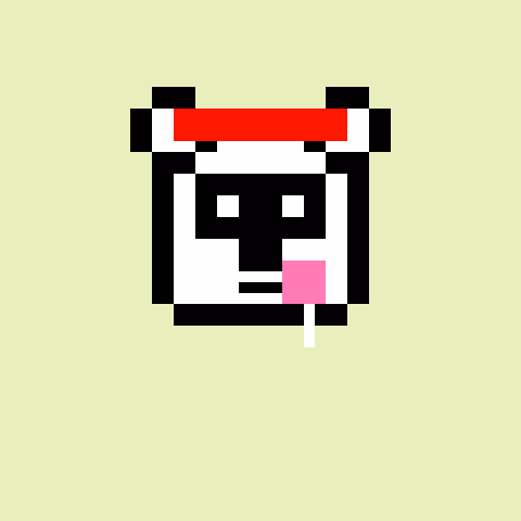 Pixel Bear #20587