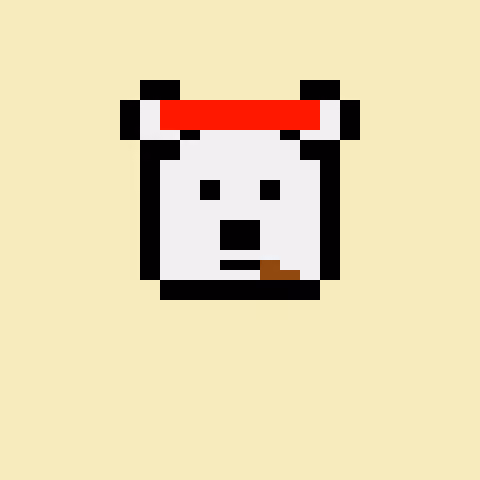 Pixel Bear #72842
