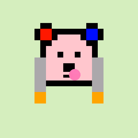 Pixel Bear #46283